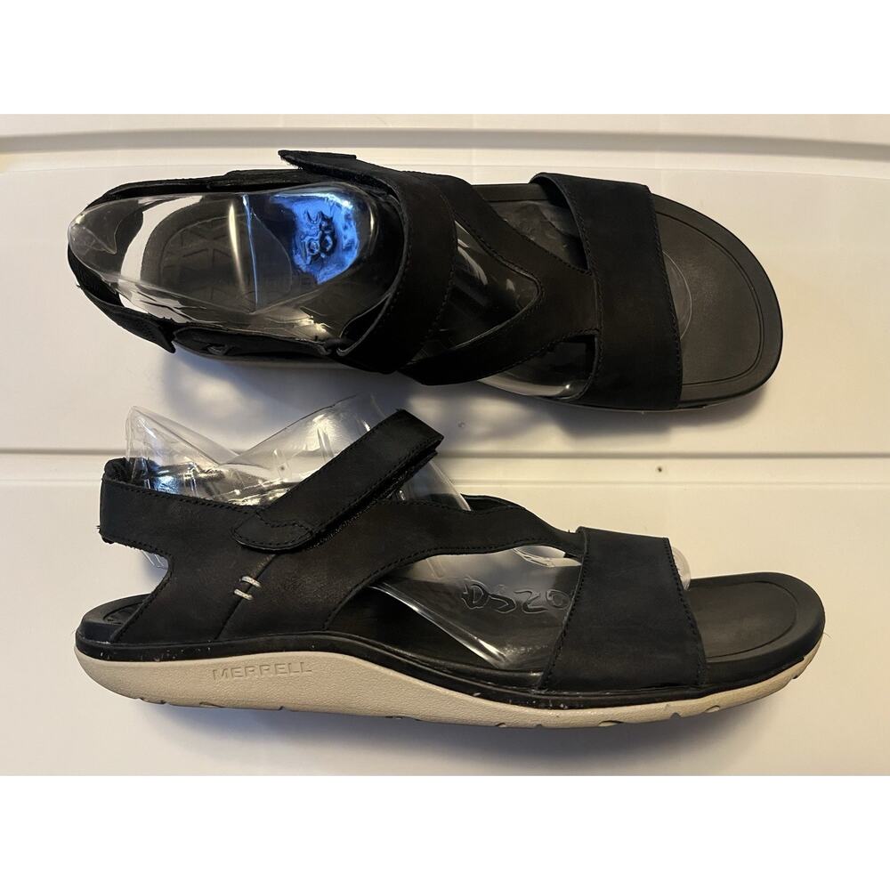Merrell Woman’s Trailway Sandals Slingback Strappy Black J90576 Size 11 Camping